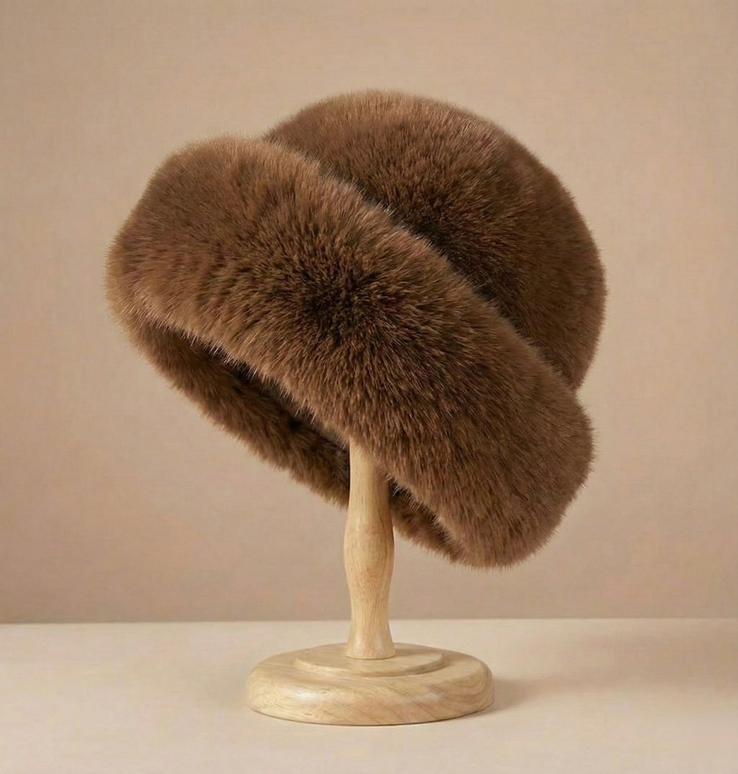LuxeFur Winter Woolly Beret (LIMITED EDITION)