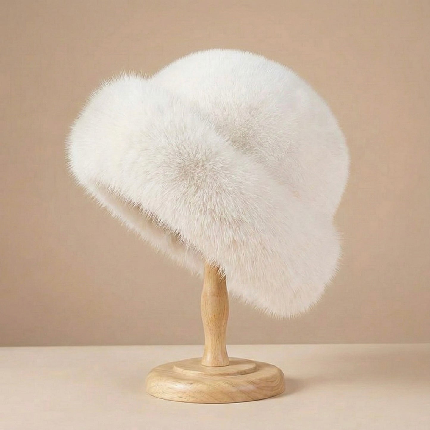 LuxeFur Winter Woolly Beret (LIMITED EDITION)