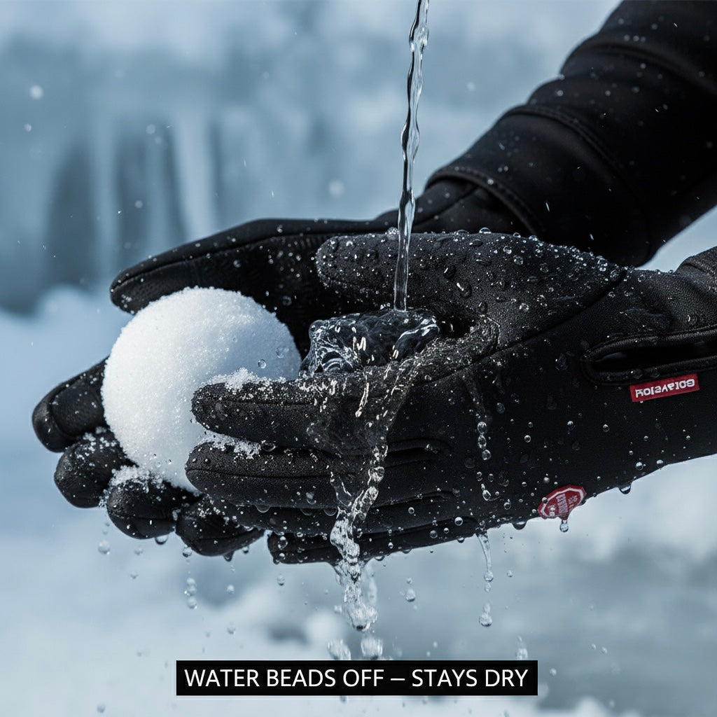 ThermaGrip Waterproof Touchscreen Winter Gloves (Windproof • Anti-Slip • Full-Finger)