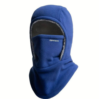 ThermaFleece Balaclava – Windproof 3-in-1 Winter Hat, Mask & Neck Warmer