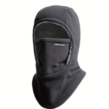 ThermaFleece Balaclava – Windproof 3-in-1 Winter Hat, Mask & Neck Warmer