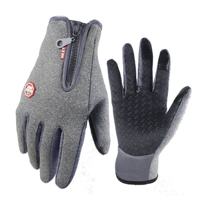 ThermaGrip Waterproof Touchscreen Winter Gloves (Windproof • Anti-Slip • Full-Finger)