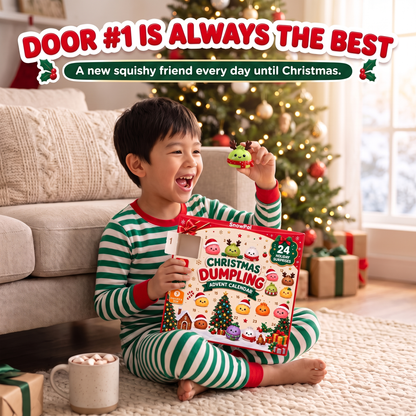 SnowPal Dumpling Squishy Advent Calendar