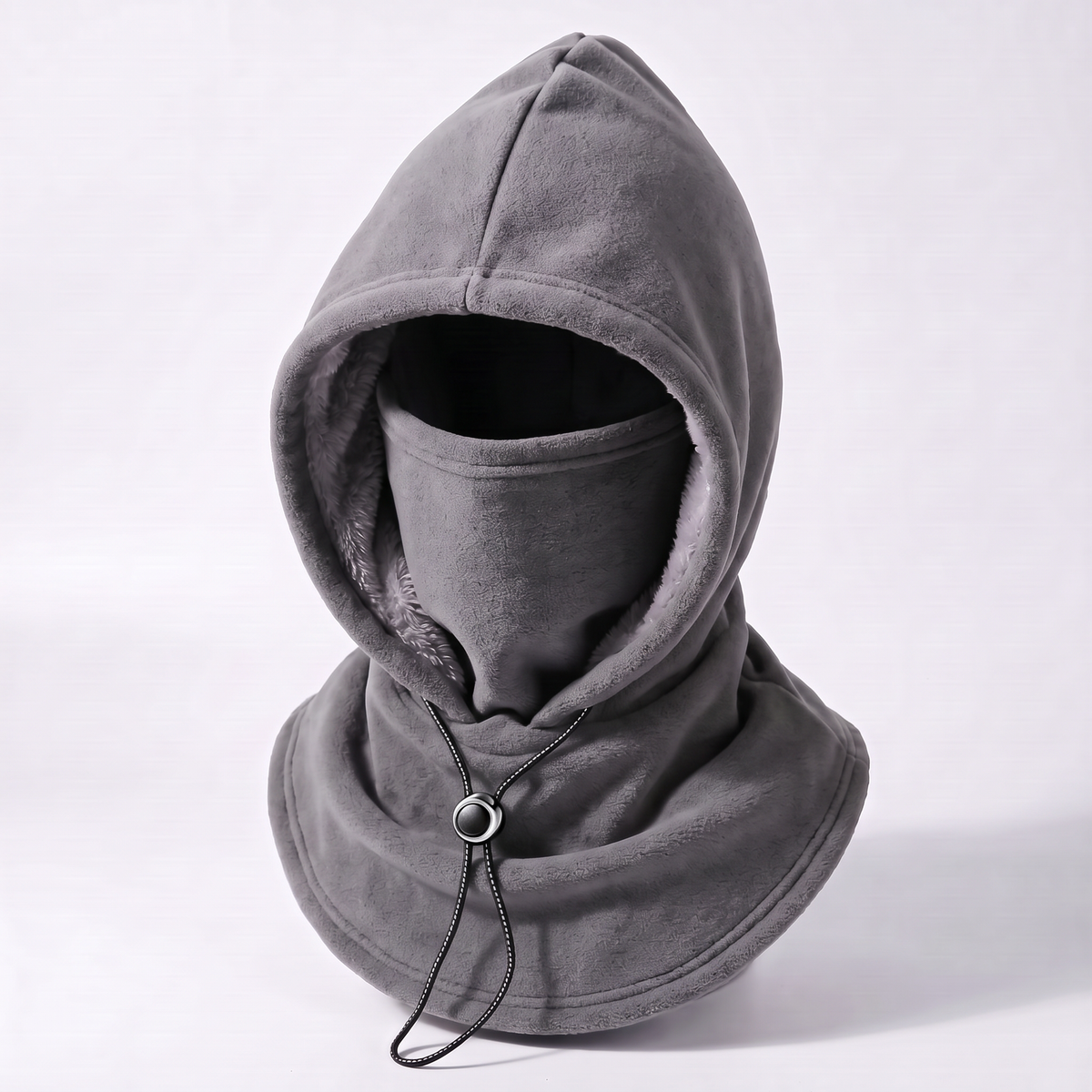 SnugHood Fleece Balaclava – Adjustable 3-in-1 Hood, Face Mask & Neck Warmer