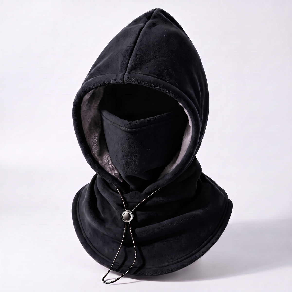 SnugHood Fleece Balaclava – Adjustable 3-in-1 Hood, Face Mask & Neck Warmer