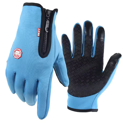 ThermaGrip Waterproof Touchscreen Winter Gloves (Windproof • Anti-Slip • Full-Finger)