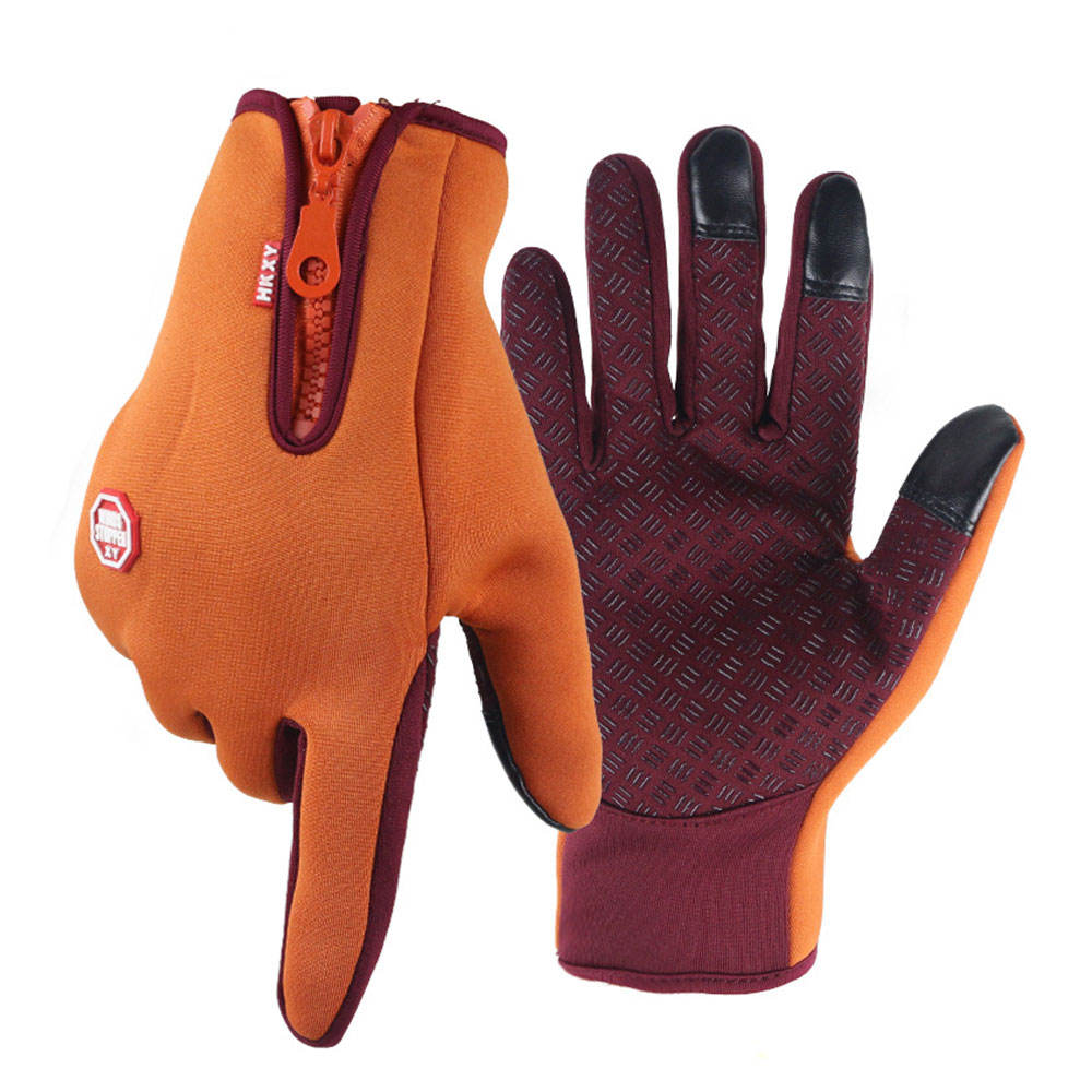 ThermaGrip Waterproof Touchscreen Winter Gloves (Windproof • Anti-Slip • Full-Finger)
